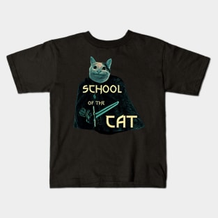 School of the Cat - Fantasy - Funny Kids T-Shirt